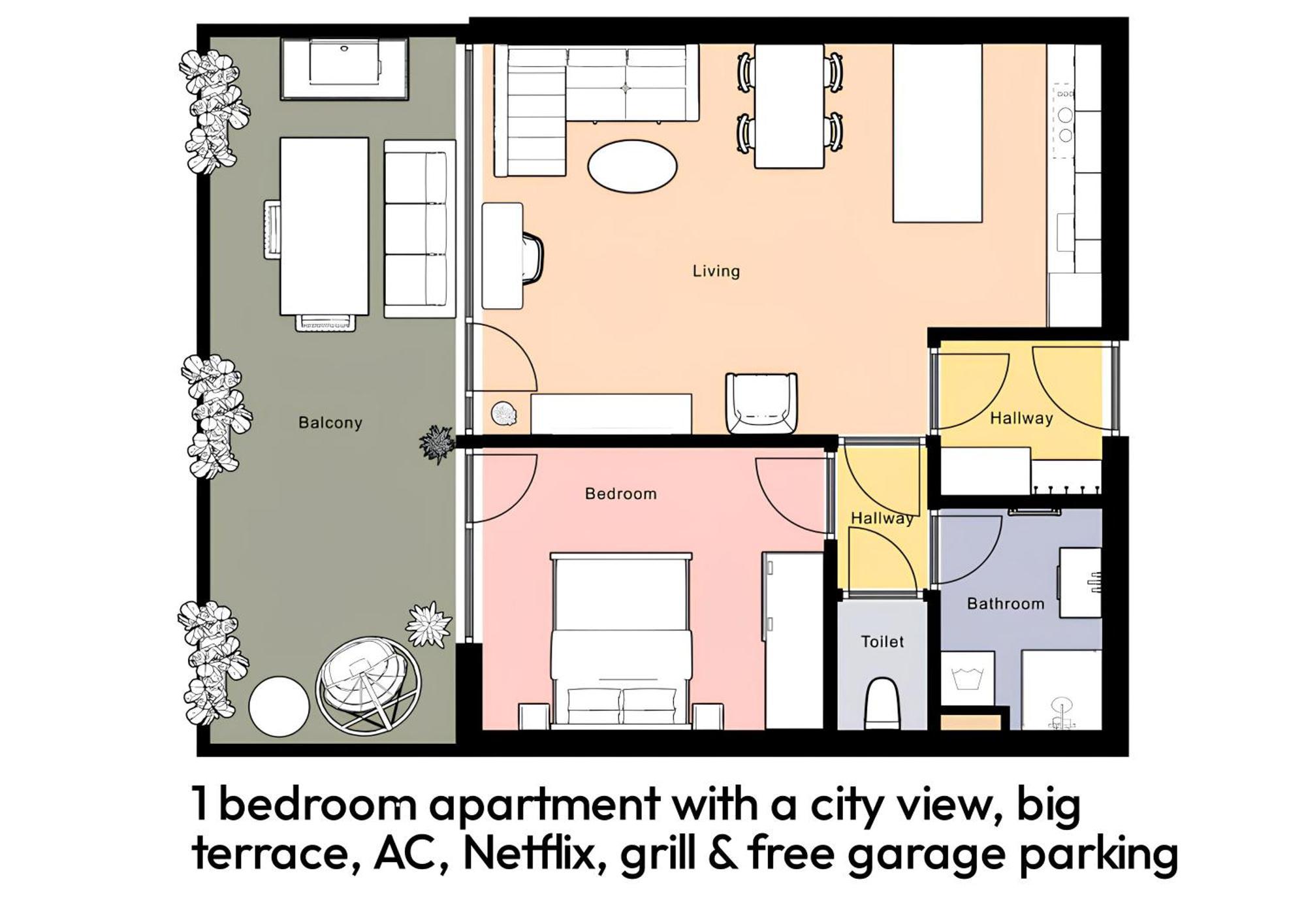 Fully Equipped Apartments With Terraces, Free Garage Parking, Netflix & Ac - By Apartmany Slapanice Cz Exterior foto